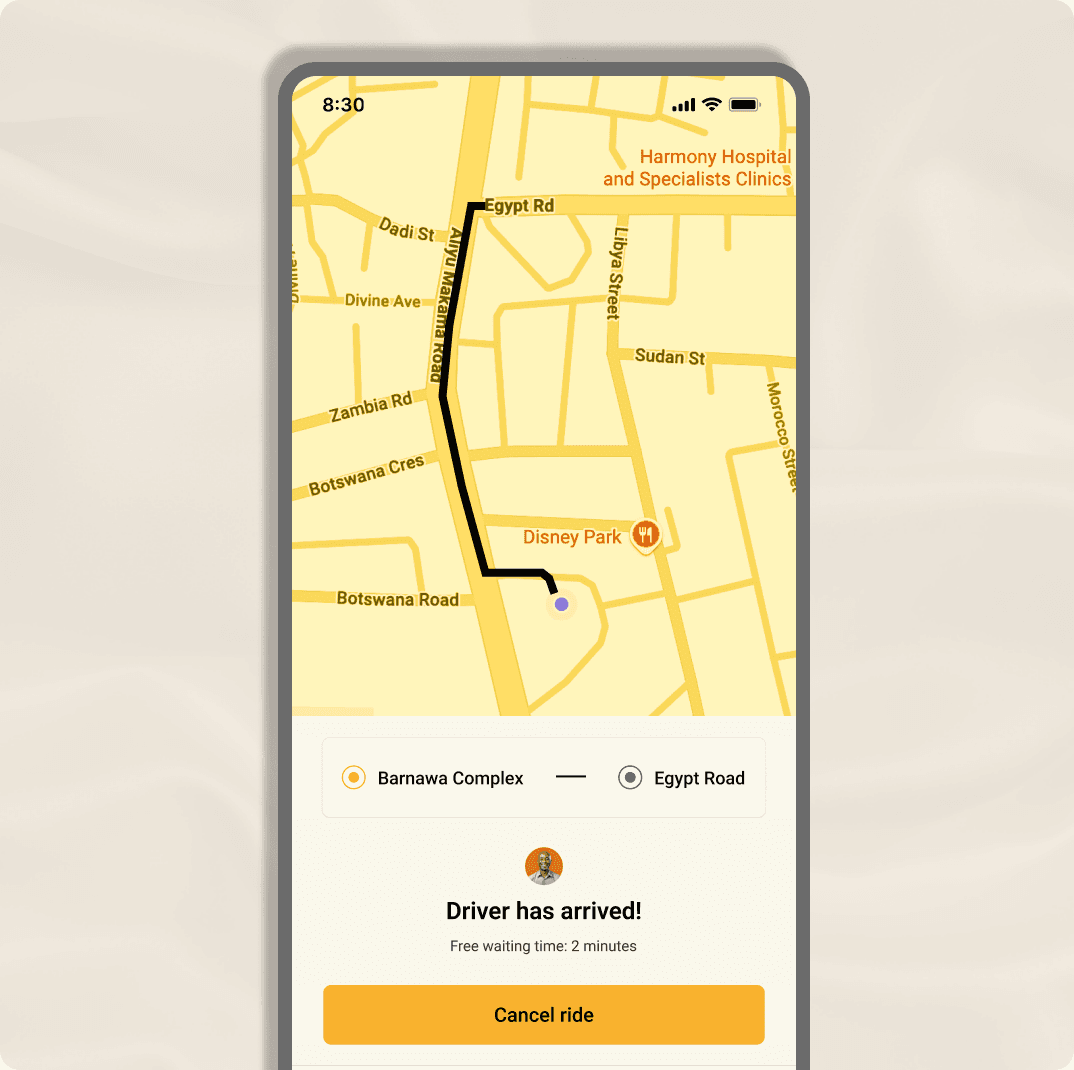 Real-time tracking, from start to finish.